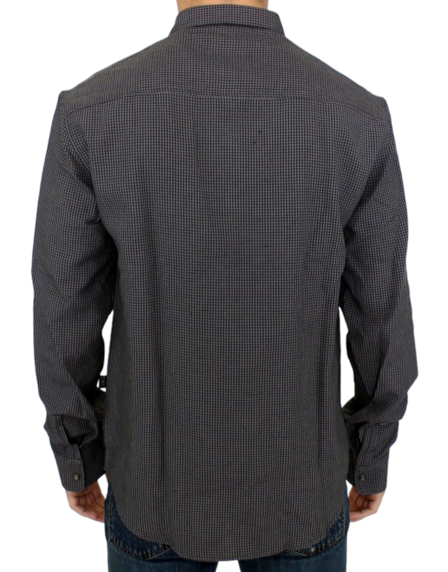 Gray linen casual shirt