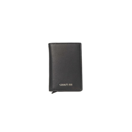 Cerruti 1881 Black CALF Leather Wallet