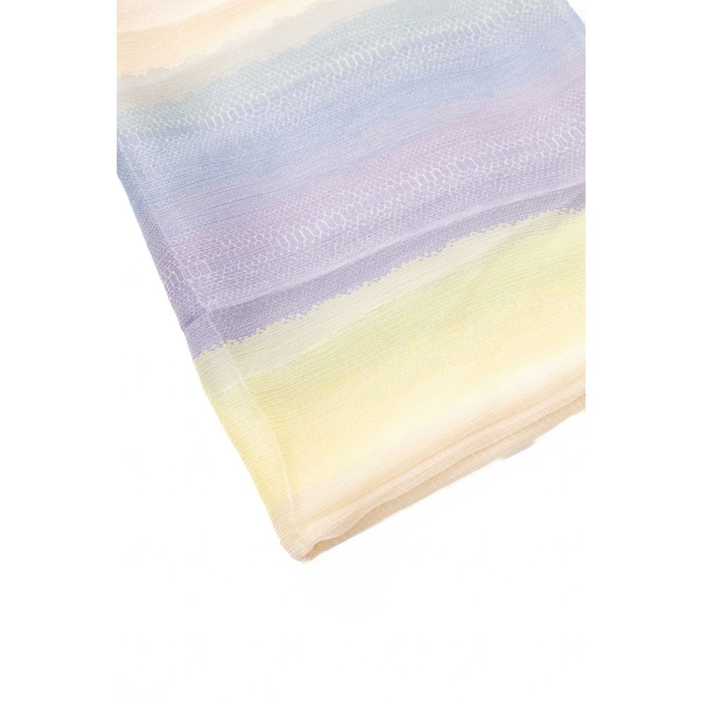 Multicolor Silk Scarf