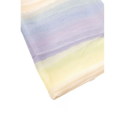 Multicolor Silk Scarf