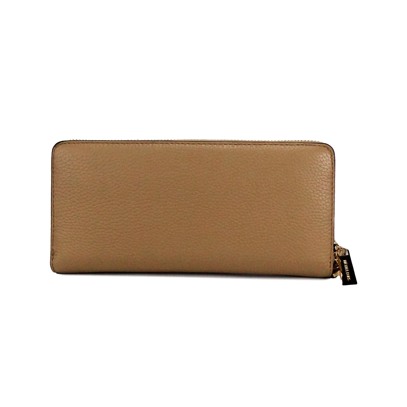 Michael Kors Jet Set Travel Large Continental Clutch Wristlet Wallet (Camel)