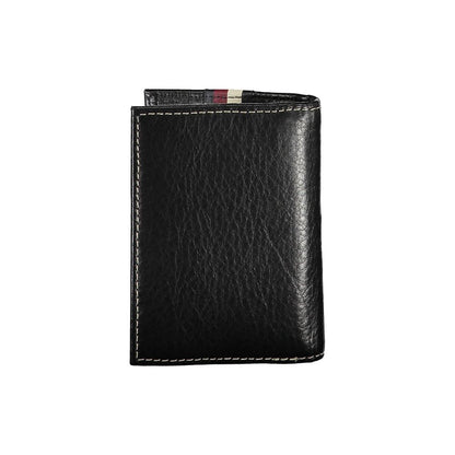 Black Leather Men Cardholder