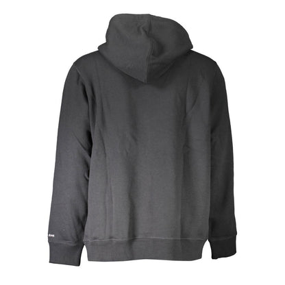 Calvin Klein Men's Sleek Hooded Sweatshirt with Central Pocket