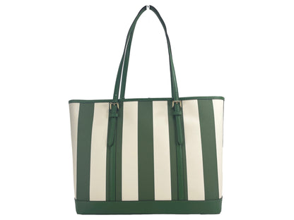 Michael Kors Jet Set Travel TZ Shoulder Tote Handbag (Fern Green)