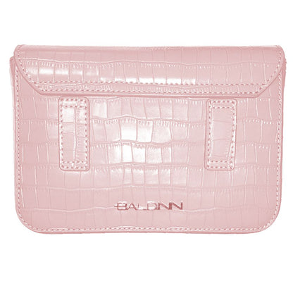 Pink Leather Di Calfskin Clutch Bag