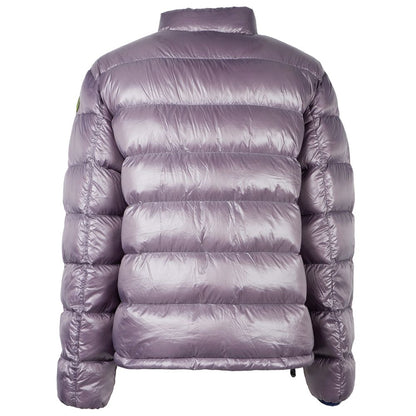 Centogrammi Reversible Blue & Grey Nylon Padded Down Jacket