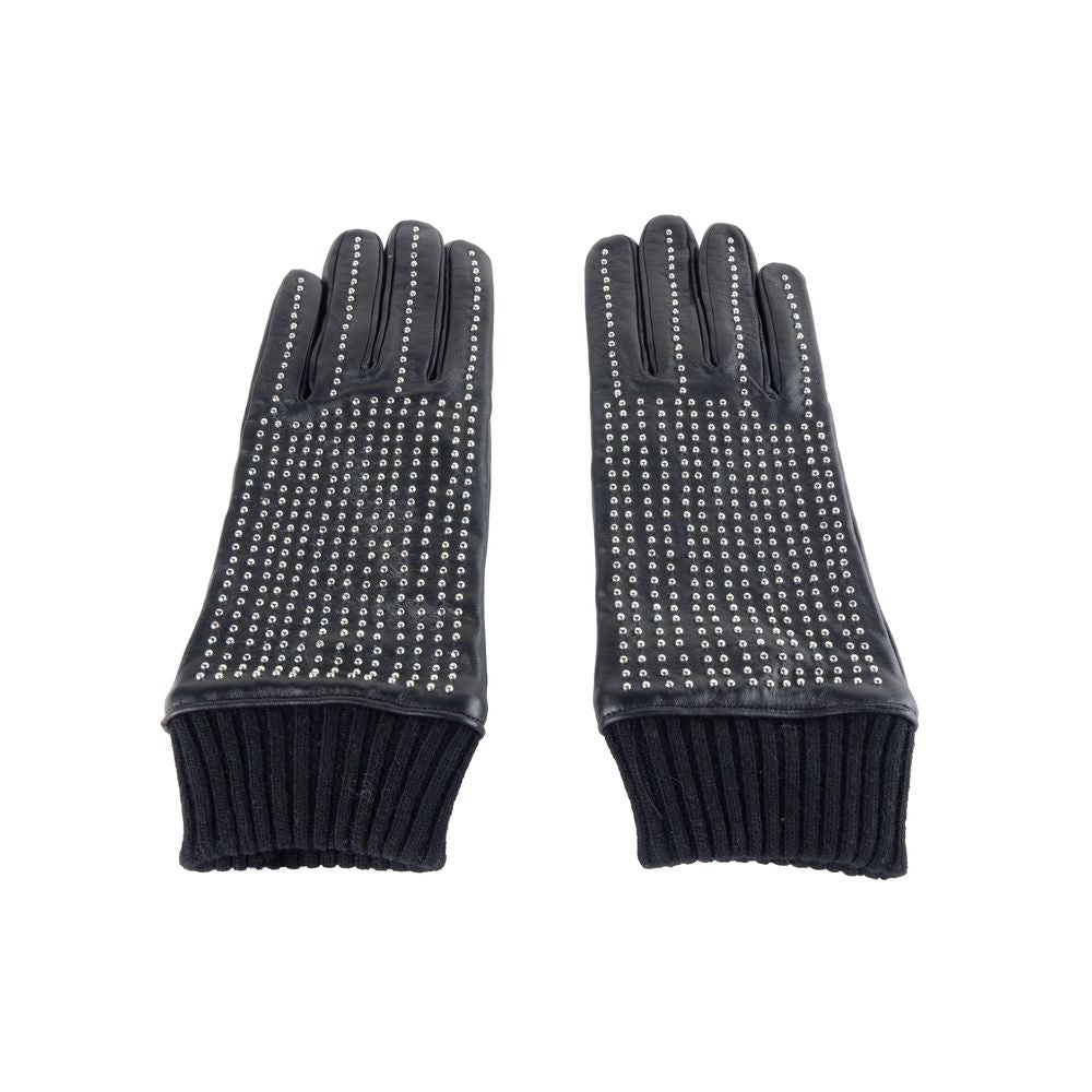 Cavalli Class Black Men's Gloves