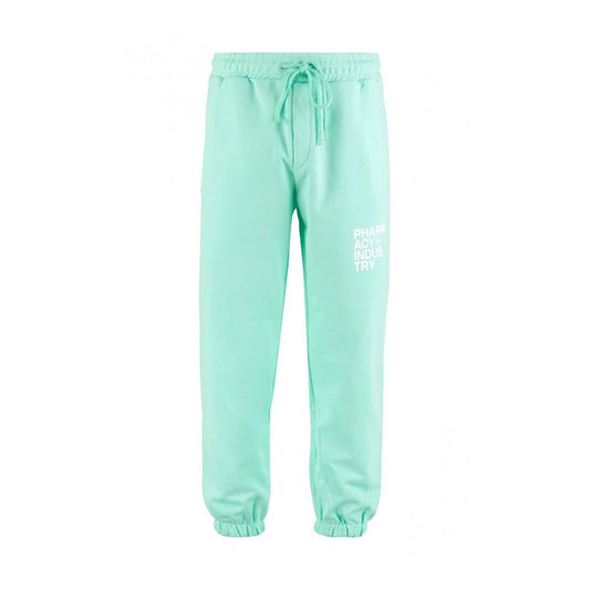 Pharmacy Industry Green Cotton Logo Jogger Pants