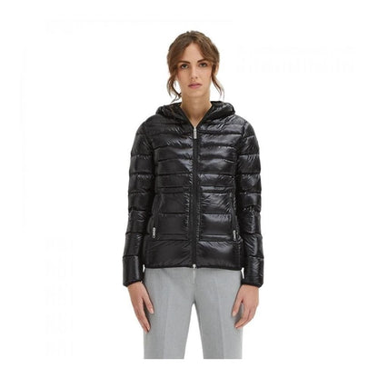 Centogrammi Women's Black Nylon Short Down Jacket