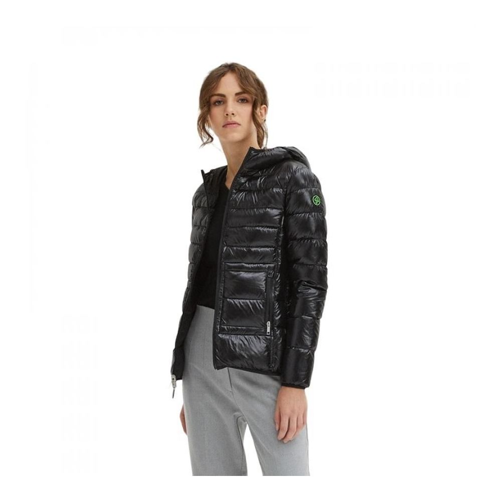 Centogrammi Women's Black Nylon Short Down Jacket