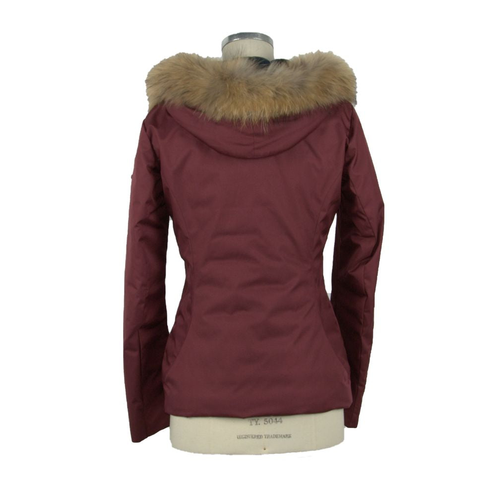 Refrigiwear Women's Red Short Wool Refined Jacket