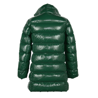 Green RefrigiWear Women's Long Ellis Down Jacket