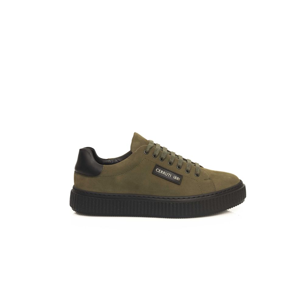 Cerruti 1881 Green COW Leather Sneaker