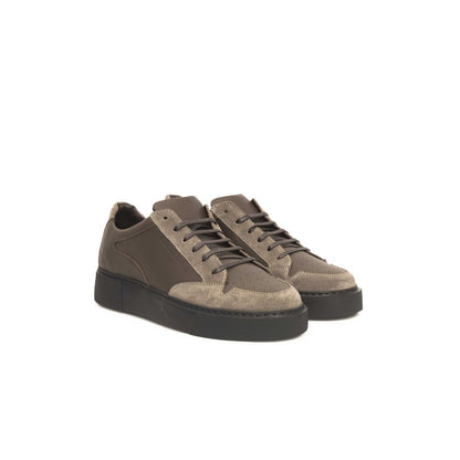 Cerruti 1881 Beige COW Leather Sneaker