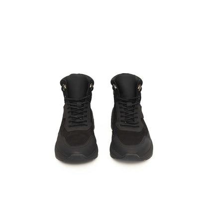 Cerruti 1881 Black COW Leather Sneaker