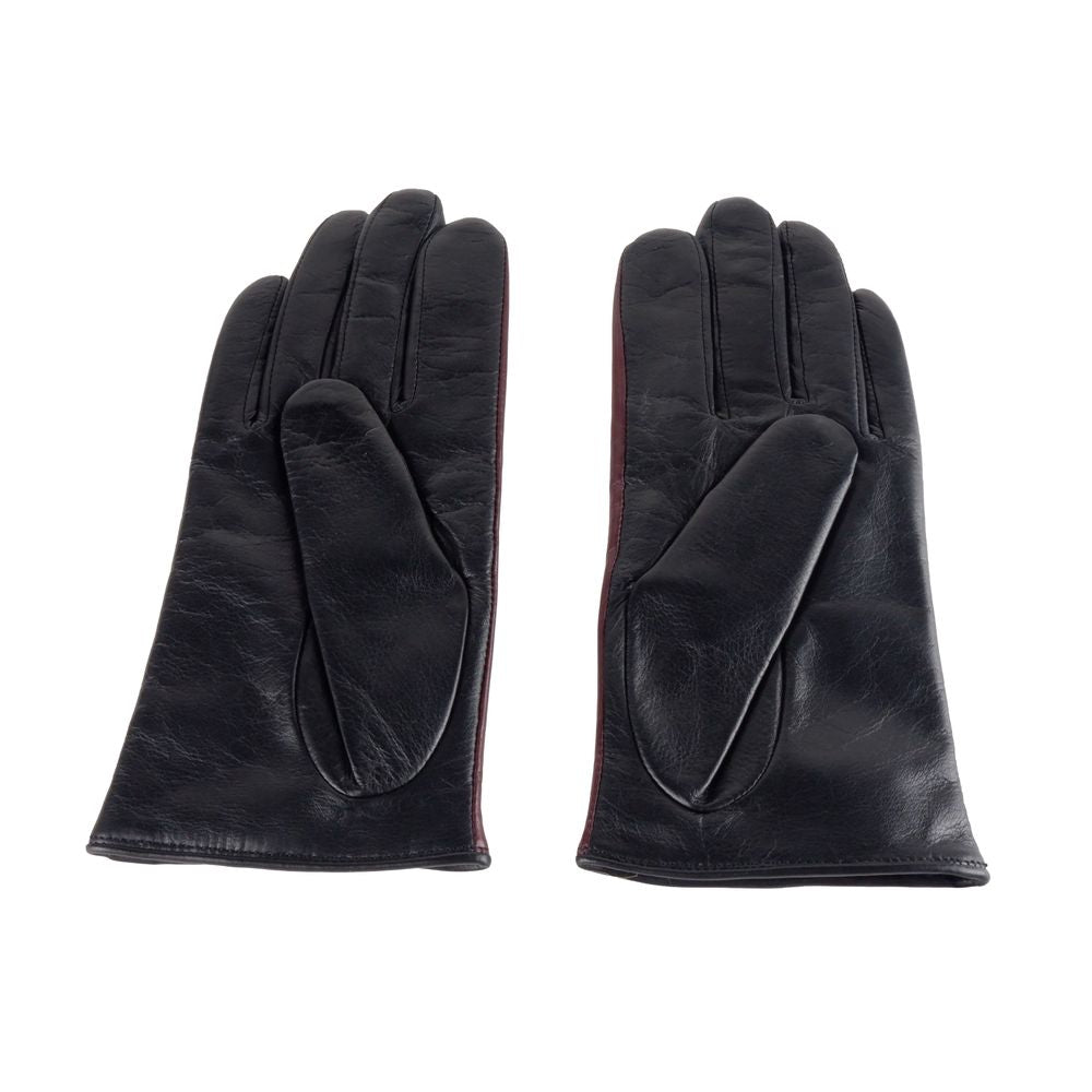 Elegant Lambskin Leather Gloves