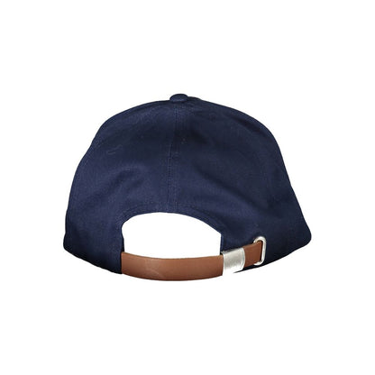 La Martina Blue Cotton Baseball Cap