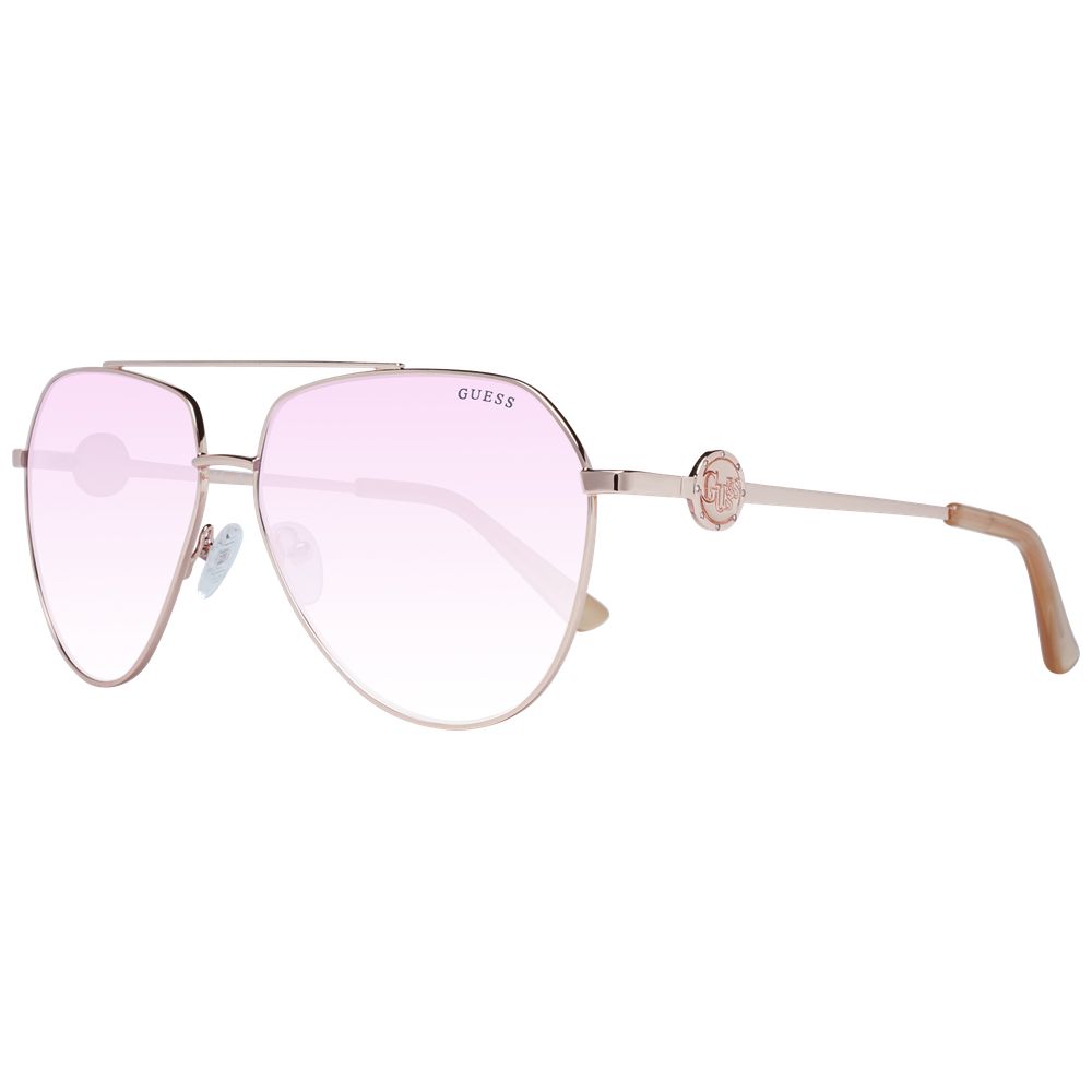 Rose Gold Women Sunglasses by Guess