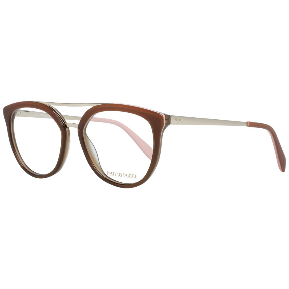 Emilio Pucci EP5072 52071 Brown Women's Optical Frames