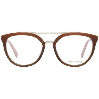 Emilio Pucci EP5072 52071 Brown Women's Optical Frames