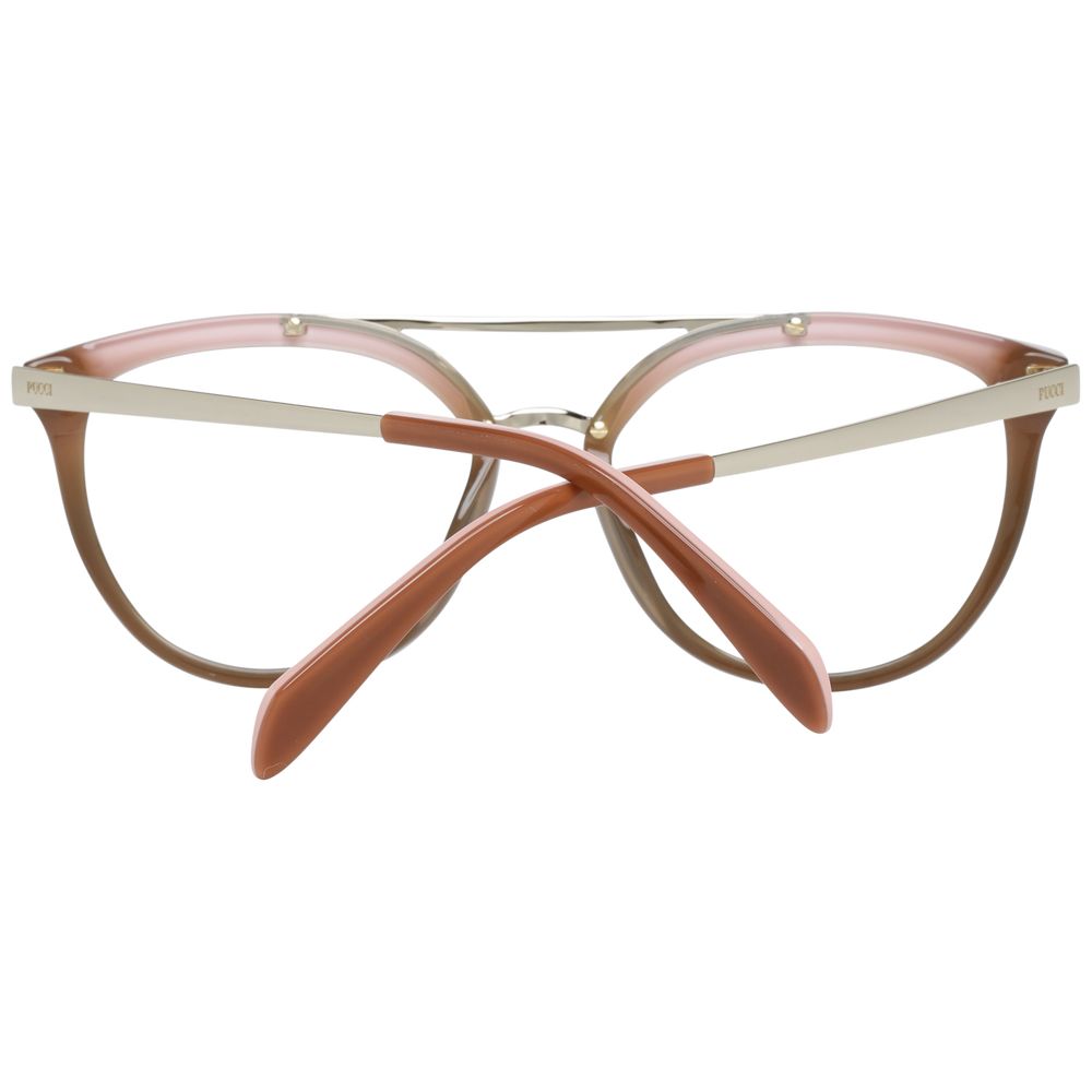 Emilio Pucci EP5072 52071 Brown Women's Optical Frames