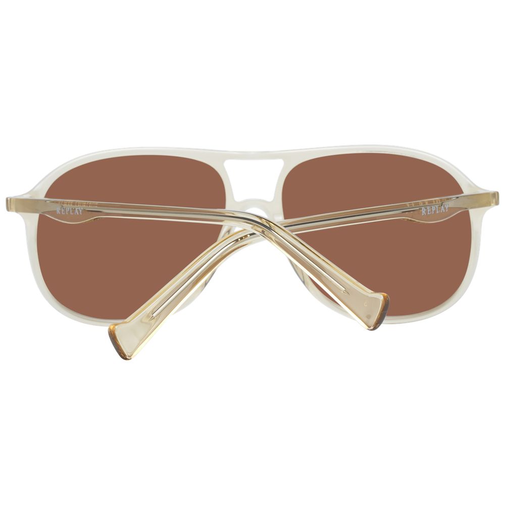 Replay RE-1023193 Yellow Men Sunglasses