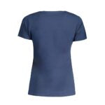 Pepe Jeans Blue Cotton Tops & T-Shirt