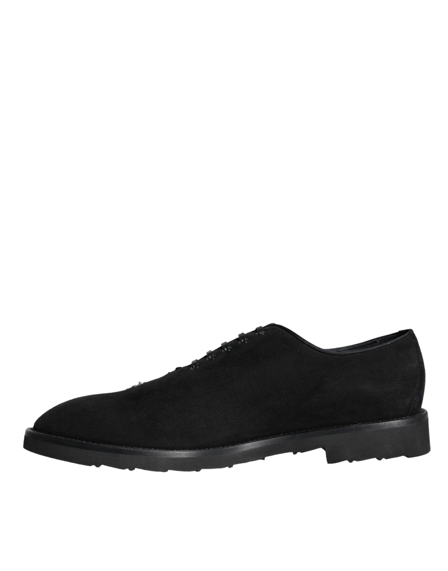 Black Suede Sicilia Lace Up Formal Shoes