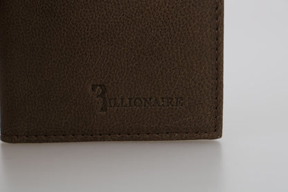 Brown Leather Bifold Wallet