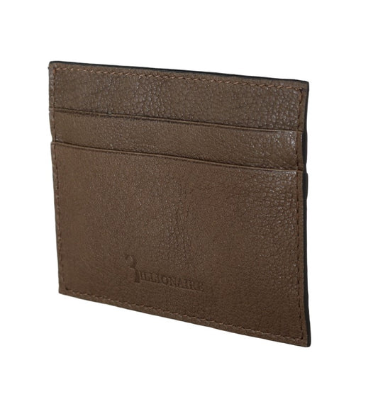 Brown Leather Cardholder Wallet