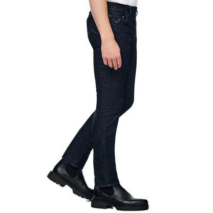 Blue Cotton Men Jeans