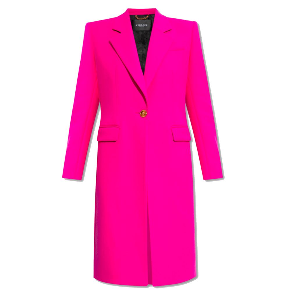 Versace Women's Fuchsia Viscose Jacket