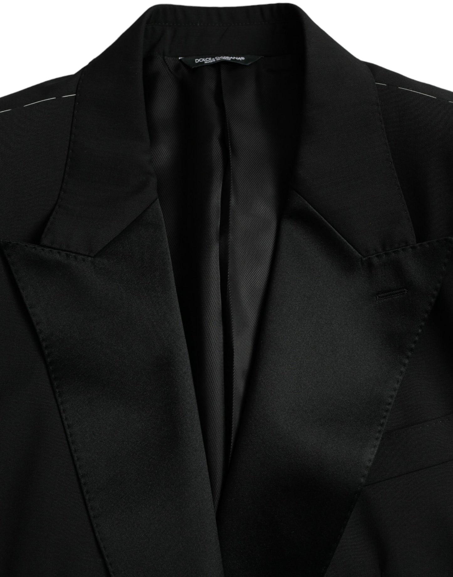 Black SICILIA Single Breasted Coat Blazer