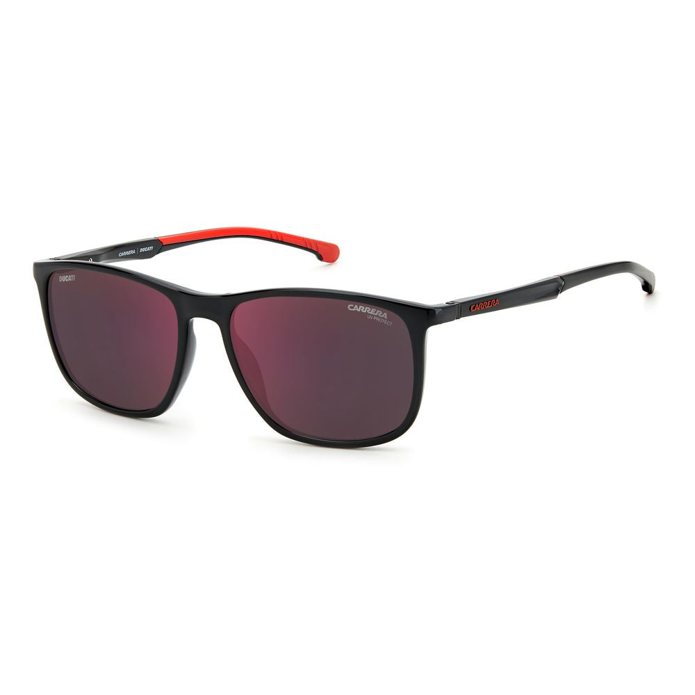 Black Resin Sunglasses by Carrera Ducati