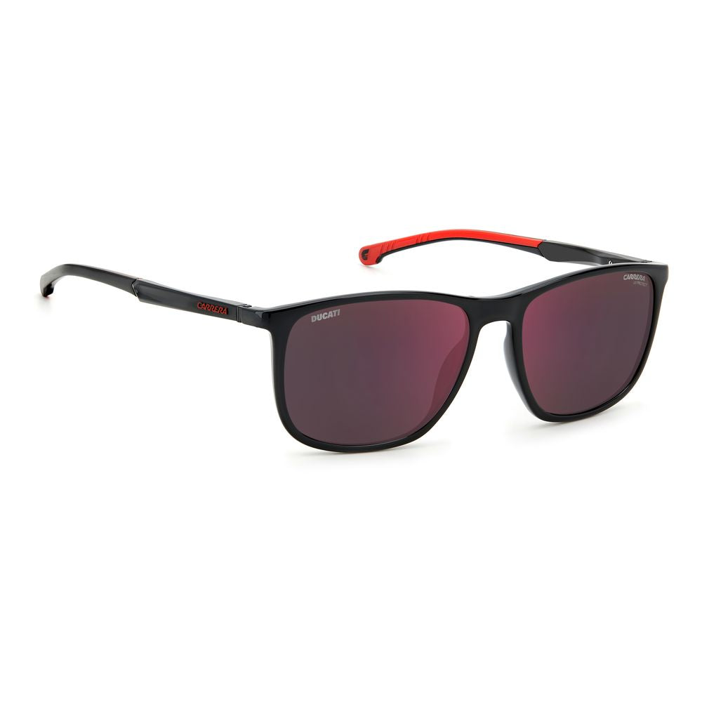 Black Resin Sunglasses by Carrera Ducati