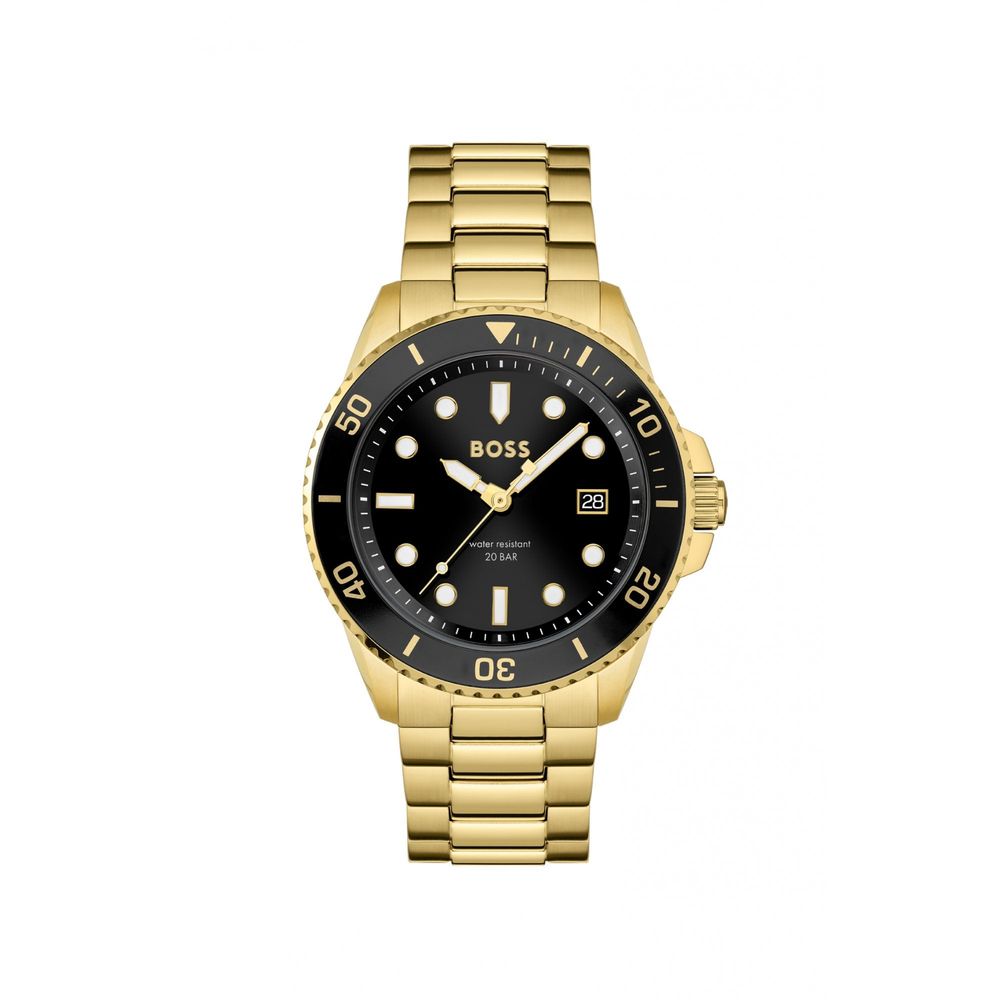 Hugo Boss Gold Stainless Steel Watch