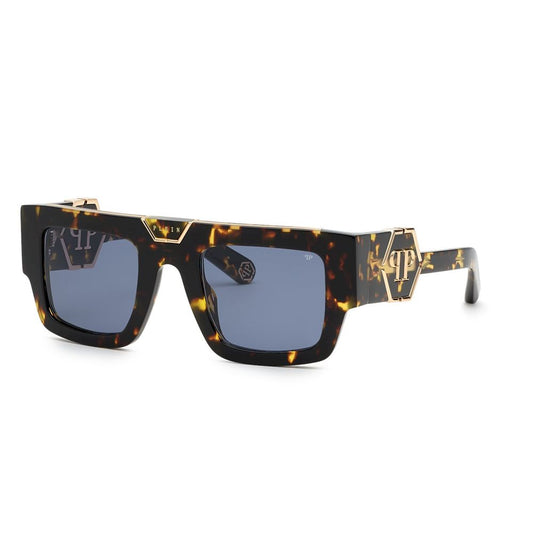 Brown Acetate Sunglasses by Philipp Plein