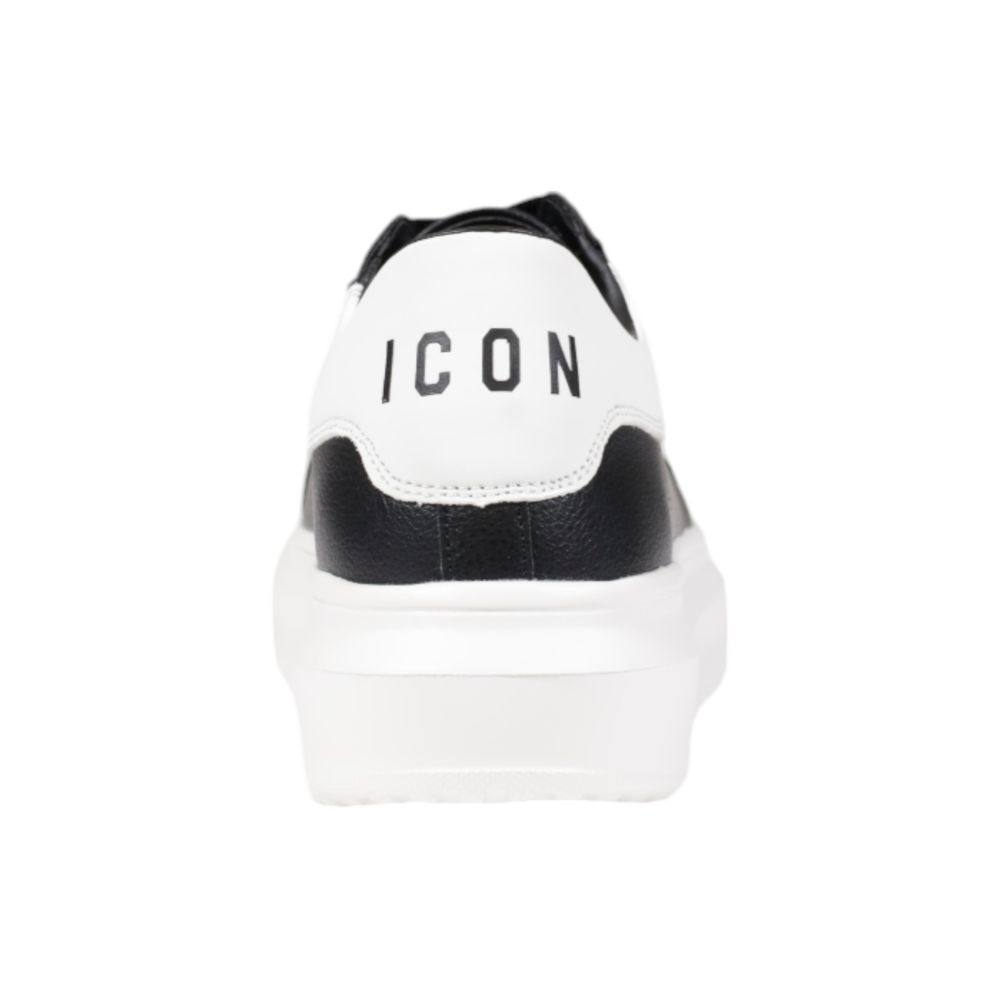 Icon Black Fabric Sneaker