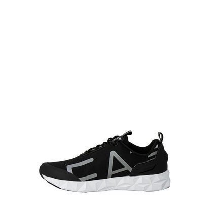 EA7 Emporio Armani Black Polyester Sneaker