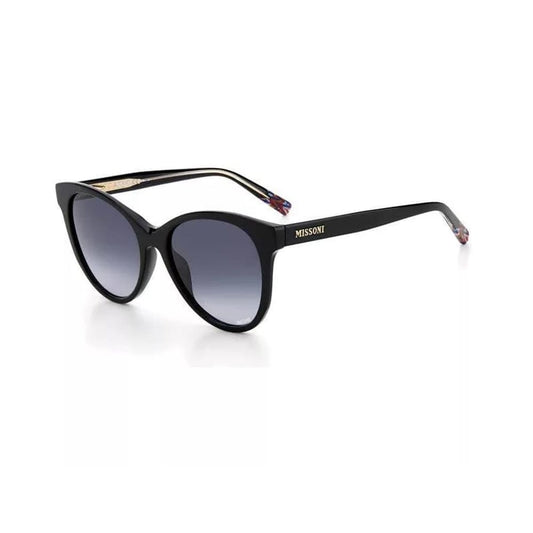 Black Plastic Sunglasses by Missoni