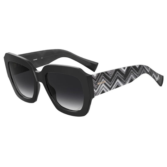 Black Plastic Sunglasses by Missoni