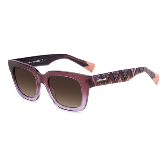 Purple Acetate Sunglasses by Missoni