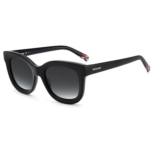 Black Plastic Sunglasses by Missoni