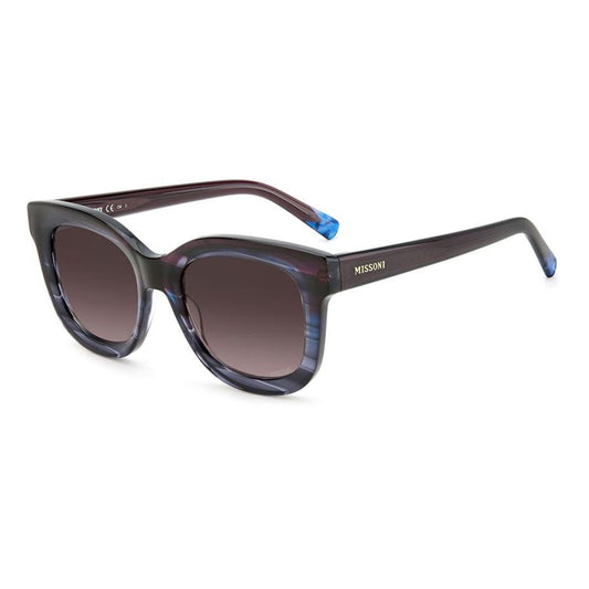 Blue Plastic Sunglasses by Missoni