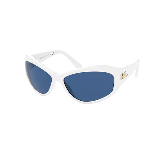 White Resin Sunglasses by Ralph Lauren