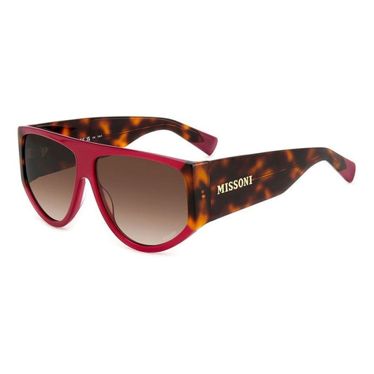 Brown Acetate Sunglasses by Missoni