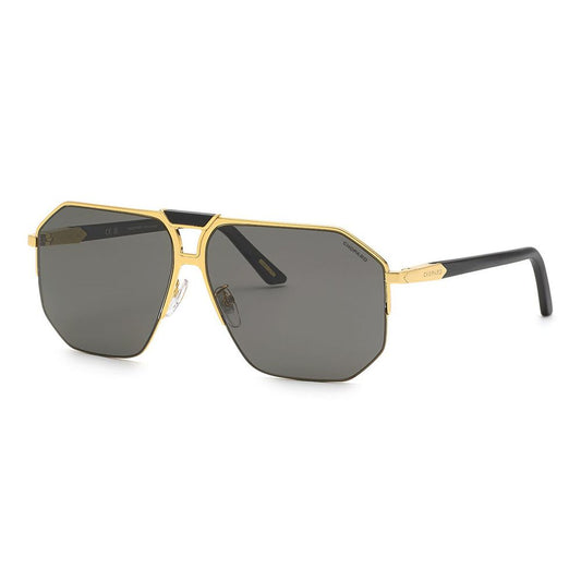 Gold Metal Sunglasses by Chopard