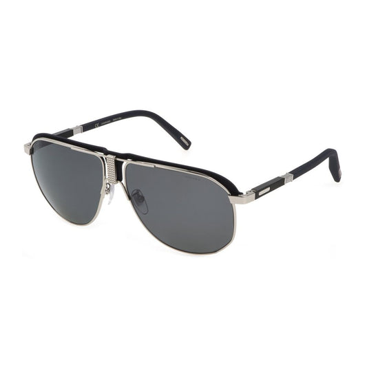 Silver Metal Sunglasses by Chopard