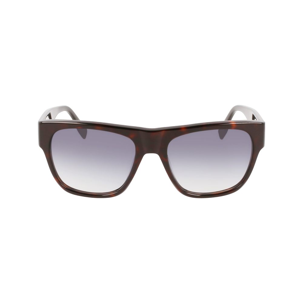 Brown Acetate Sunglasses by Karl Lagerfeld