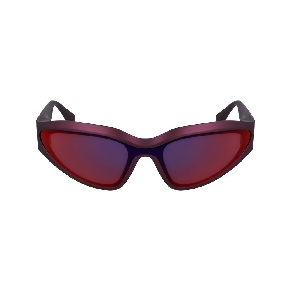 Red Injected Sunglasses by Karl Lagerfeld